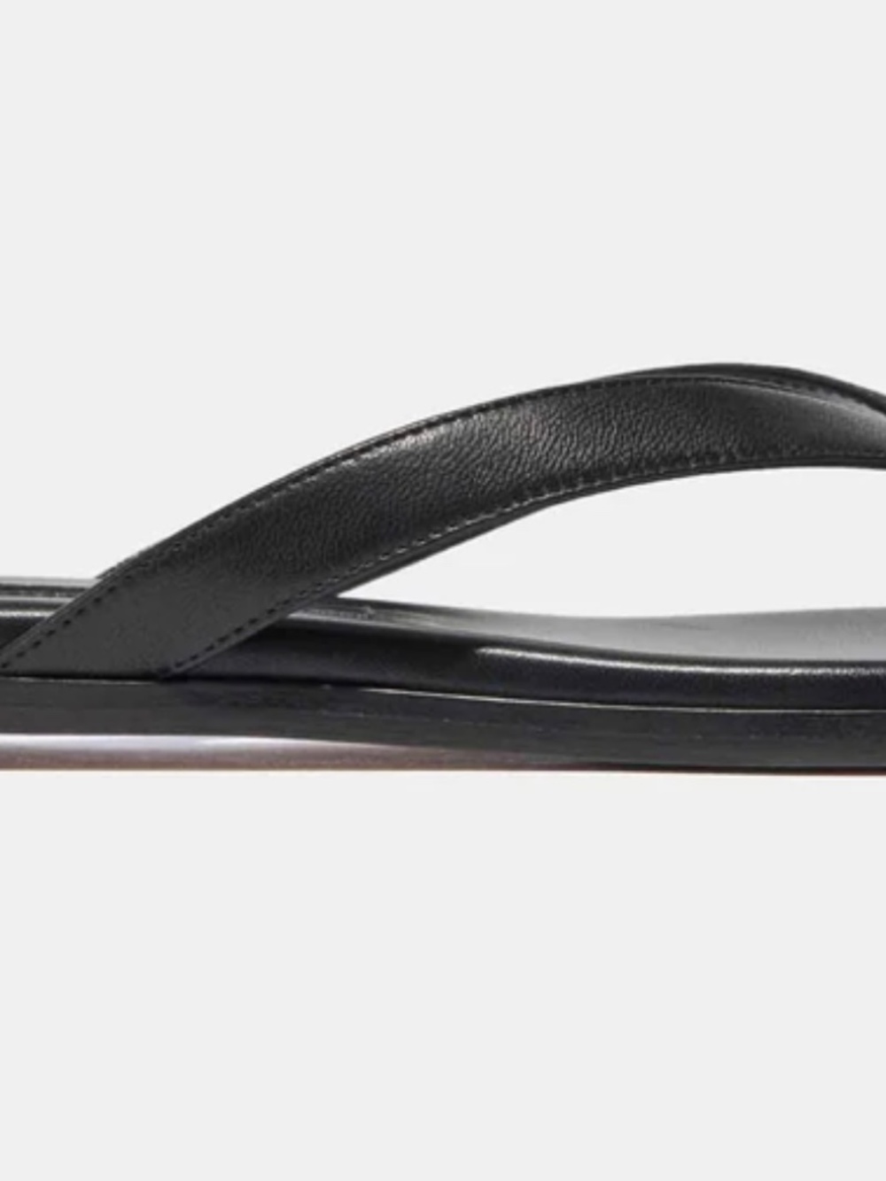 Emme Parsons Meta Sandal, Black Nappa Leather, Size 39 - Picture 3 of 7